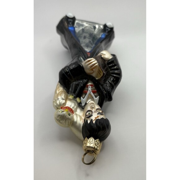 Harry Potter and Hedwig Polonaise Blown Glass Ornament 2000 Kurt Adler Used - Picture 9 of 16